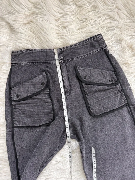 FP Movement "Timko Pants" Wide Leg Black Pants Size L - Picture 15 of 16